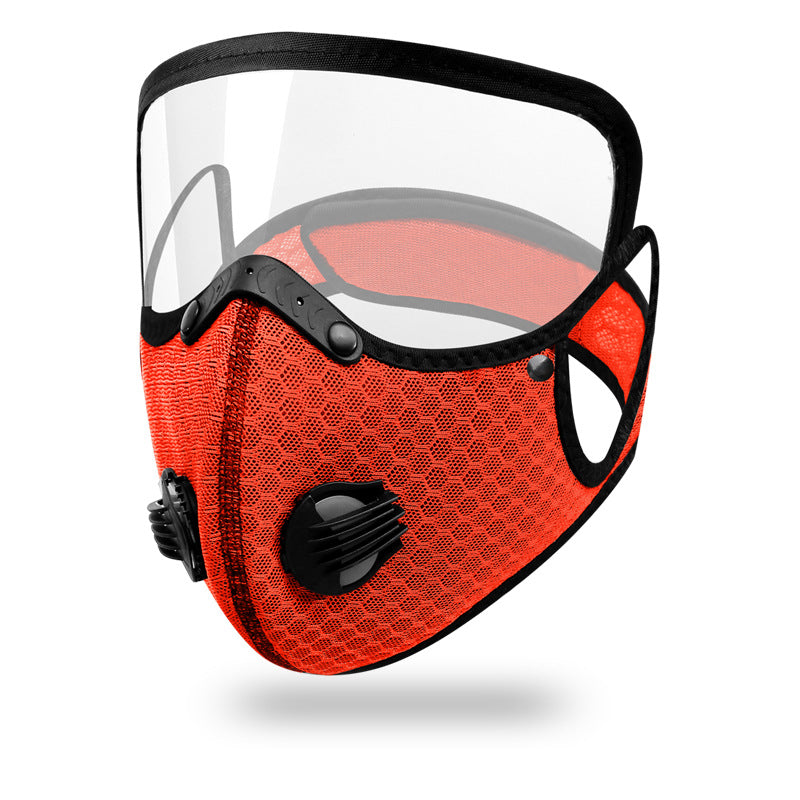 Cycling Mask With Breathing Valve