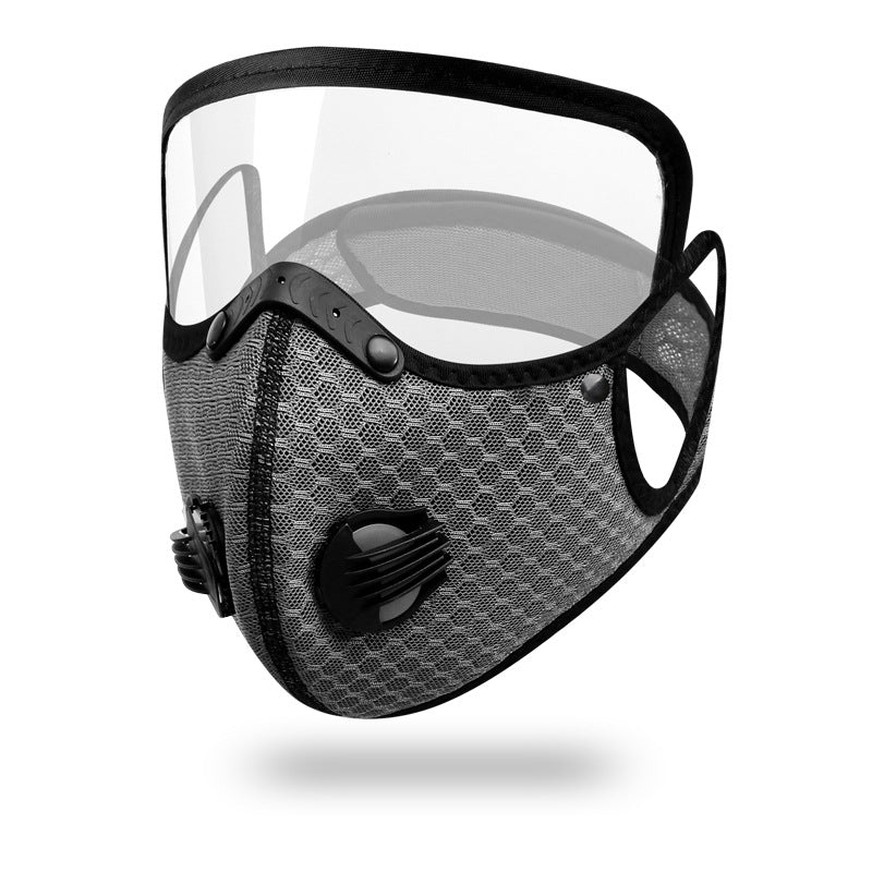Cycling Mask With Breathing Valve