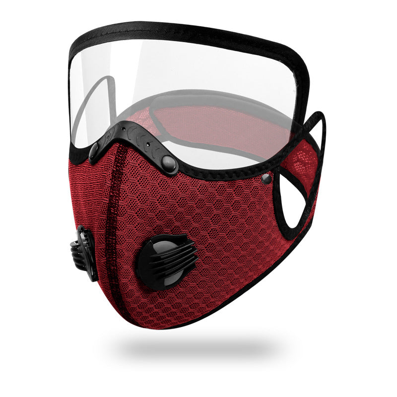 Cycling Mask With Breathing Valve