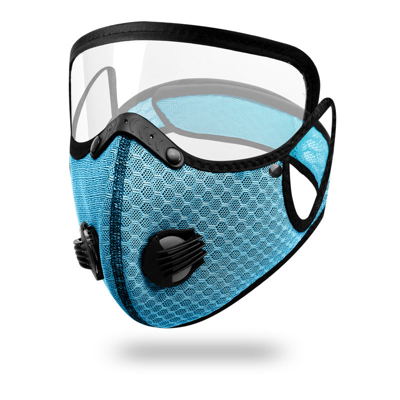 Cycling Mask With Breathing Valve