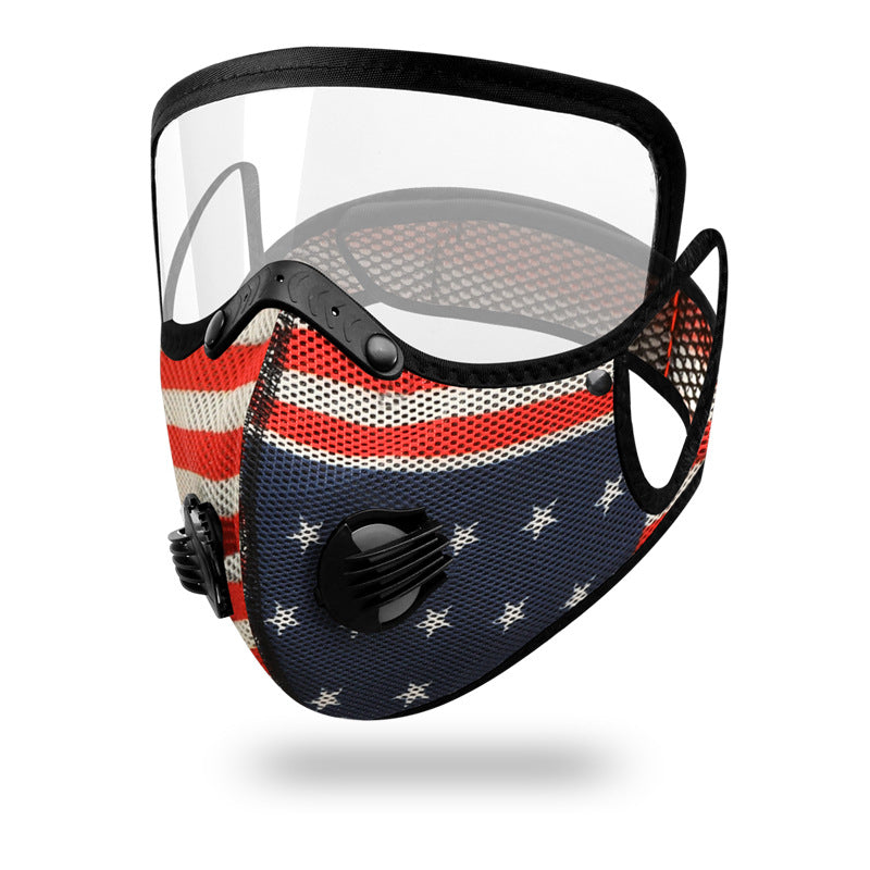 Cycling Mask With Breathing Valve