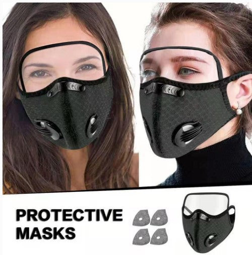 Cycling Mask With Breathing Valve