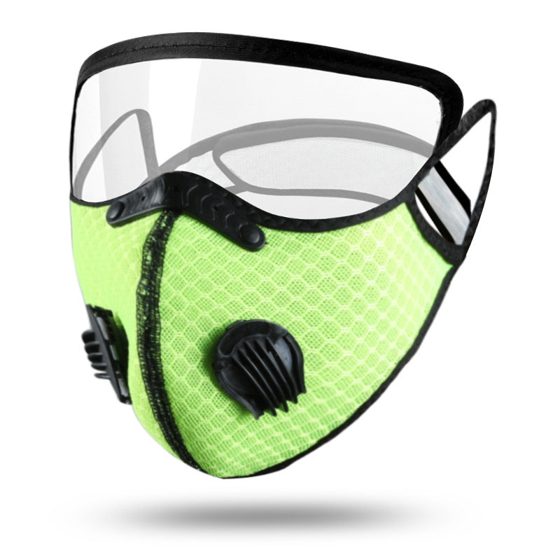 Cycling Mask With Breathing Valve