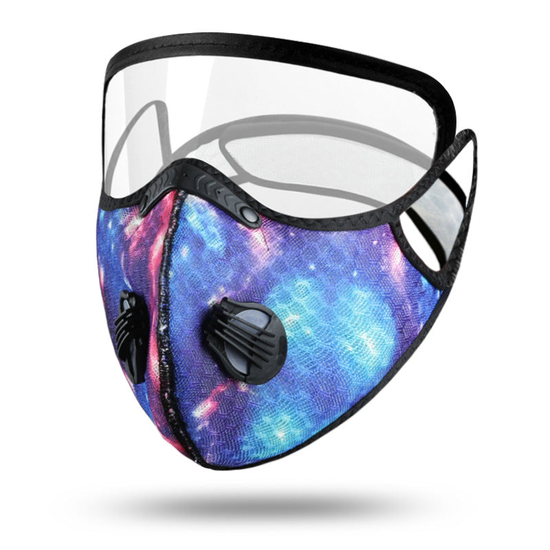 Cycling Mask With Breathing Valve
