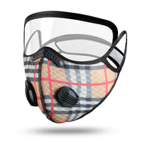 Cycling Mask With Breathing Valve