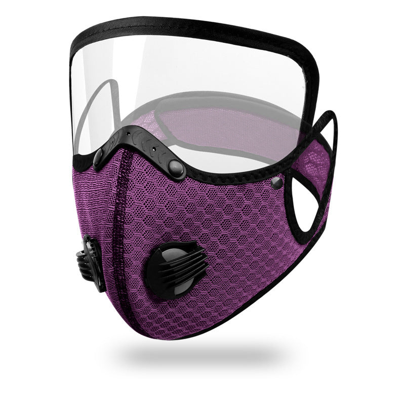 Cycling Mask With Breathing Valve