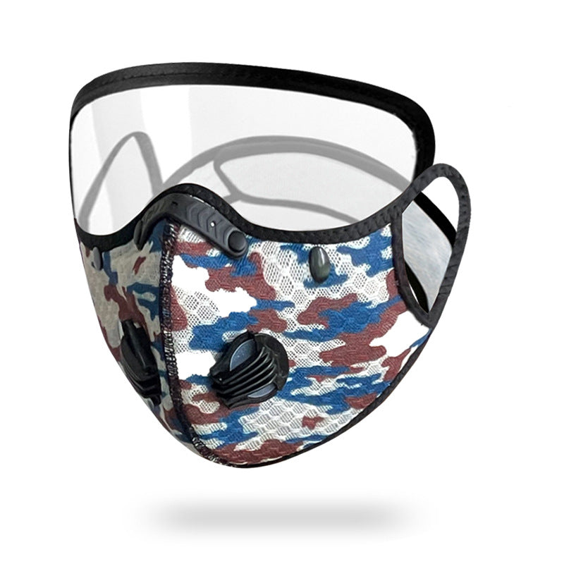 Cycling Mask With Breathing Valve